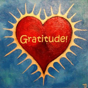 Gratitude heart image